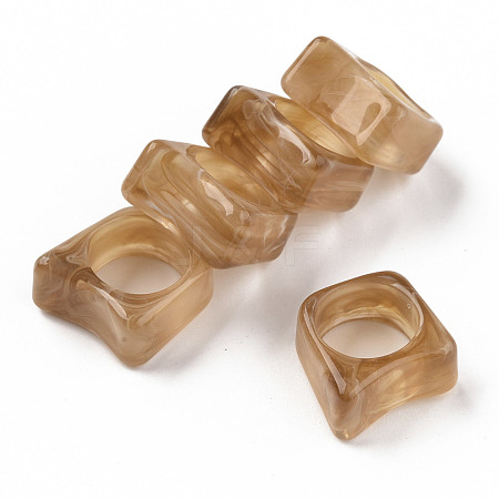 Resin Finger Rings RJEW-N033-010-B08-1