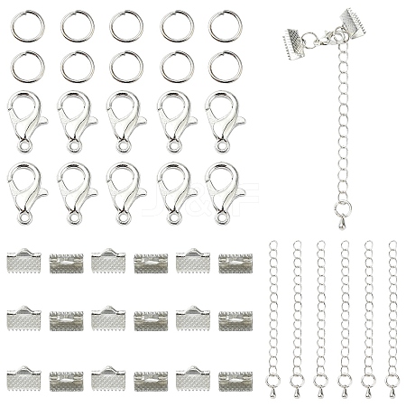 50 Pieces DIY Ribbon Ends Making Kits DIY-YW0001-99A-P-1