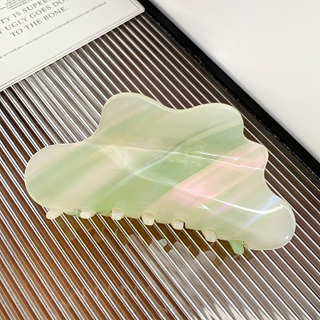 Cloud Cellulose Acetate(Resin) Claw Hair Clips PW-WG2FFB7-01-1