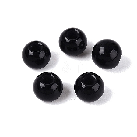 Natural Black Onyx Beads G-Q602-08A-05-1