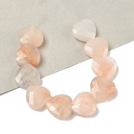Natural Pink Aventurine Beads Strands G-A309-A15-01-1