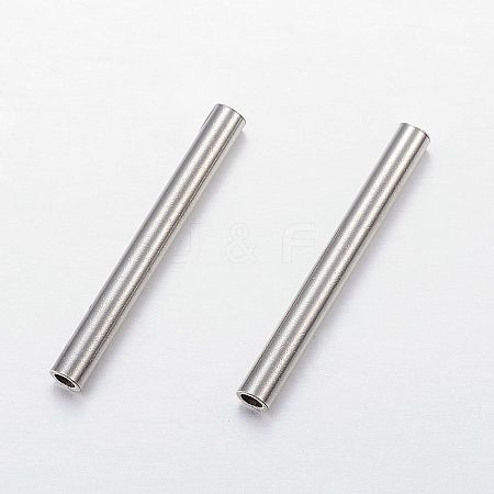 Tarnish Resistant 304 Stainless Steel Tube Beads LS-STAS-P128-06-1