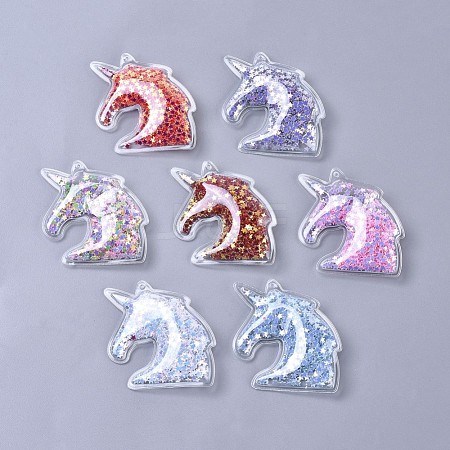 PVC Plastic Pendants KY-K008-E-1