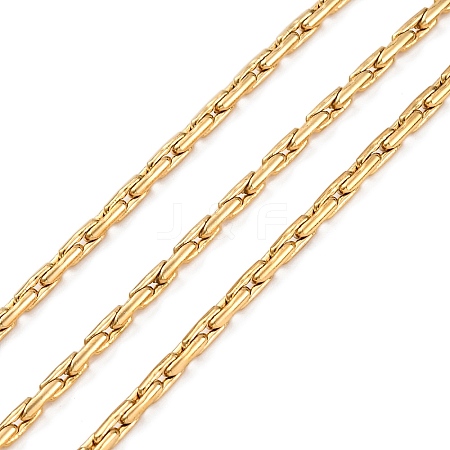 304 Stainless Steel Boston Link Chains STAS-P386-05A-G-1