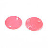 Dyed Natural Capiz Shell Disc Links Connector Charms SSHEL-WH0006-01A-2-2