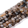 Natural Dragon Veins Agate Beads Strands G-G177-E09-01-2