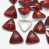 Pointed Back Glass Rhinestone Cabochons RGLA-T087-12mm-07-1