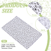Flower Pattern Cotton Fabric DIY-WH0671-238A-2