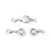 Alloy Magnetic Clasps FIND-YW0002-09P-2