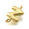 Brass Connector Charms KK-P295-01G-Z-2