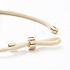 Braided Nylon Cord Bracelet Making X-MAK-A017-D01-08G-3