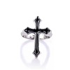 Cross Alloy Enamel Open Cuff Rings for Men FS-WGB4F7F-01-5