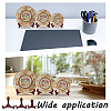 3Pcs 3 Styles Plastic Tea Brick Display Holders ODIS-GO0001-09-5