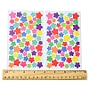 4 Bags Star Pattern DIY Paper Picture Stickers AJEW-FS0001-16-5