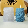 Column with Sea Animal Pattern DIY Silicone Candle Molds PW-WG8C50A-02-1