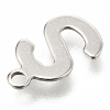 Non-Tarnish 201 Stainless Steel Charms STAS-C021-06P-S-3