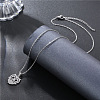 Stainless Steel Pendant Necklace PW-WG1B650-01-3