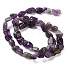 Natural Amethyst Beads Strands G-C268-A05-8x10mm-3