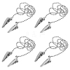 Iron Napkin Clip AJEW-CA00011-1
