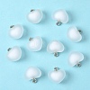 10Pcs Frosted Resin Pendants RESI-YW0004-45F-1
