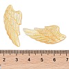 Natural Yellow Shell Carved Pendants SSHEL-C012-16-3