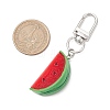 3Pcs Watermelon Resin Pendant Decorations HJEW-JM02582-3