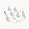 Brass Stud Earring Findings LS-KK-P160-06P-NF-1