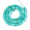 Dyed Natural White Jade Beads Strands G-T139-59A-10-2
