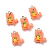 Opaque Resin Pendants RESI-G032-B03-1