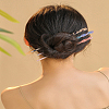 3Pcs 3 Colors Cellulose Acetate(Resin) Hair Sticks OHAR-LP0002-43-3