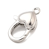 Brass Lobster Claw Clasps KK-Z078-51P-2