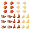 100G 5 Colors Acrylic Imitation Gemstone Beads OACR-TA0002-85-2