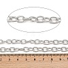 Tarnish Resistant 304 Stainless Steel Cable Chains CHS-R009-12-5