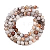 Natural Mexican Agate Beads Strands G-G345-B01-6mm-3