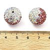 Gradient Color Design Polymer Clay Rhinestone Beads CLAY-NH0001-03G-3