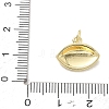 Brass Enamel Pendants KK-CBA3F25-04G-03-3