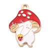 Autumn Theme Alloy Enamel Pendants X-ENAM-E361-07LG-2