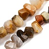 Natural Yellow Botswana Agate Beads Strands G-F796-D01-01-2