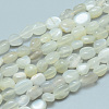 Natural Grey Moonstone Beads Strands X-G-D0002-B42-1