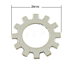 Tibetan Style Alloy Steampunk Pendants TIBEP-A115032-AS-FF-1