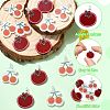 30Pcs 2 Styles Opaque Acrylic Pendants OACR-CJ0002-60-3