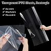 6Pcs Transparent PVC Sheets FIND-WA0001-34B-3