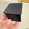 Square Shaped Plastic Furniture Leg Covers KY-WH0048-34C-1