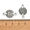 Tibetan Style Alloy Connector Charms TIBE-H142-07AS-3