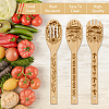 6Pcs Bamboo Spoons & Knifes & Forks AJEW-WH0411-015-4