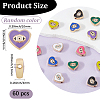 60Pcs Alloy Enamel Beads FIND-PA0001-34-2