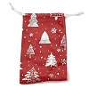 Silver Stamping Christmas Velvet Storage Bags ABAG-Q053-01A-02C-1