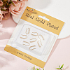 12Pcs 304 Stainless Steel Earring Hooks STAS-BBC0008-76-6