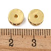 Rack Plating Brass Micro Pave Cubic Zirconia Beads KK-U030-27G-04-2