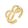 304 Stainless Steel Open Cuff Rings for Women RJEW-U060-01G-G-2
